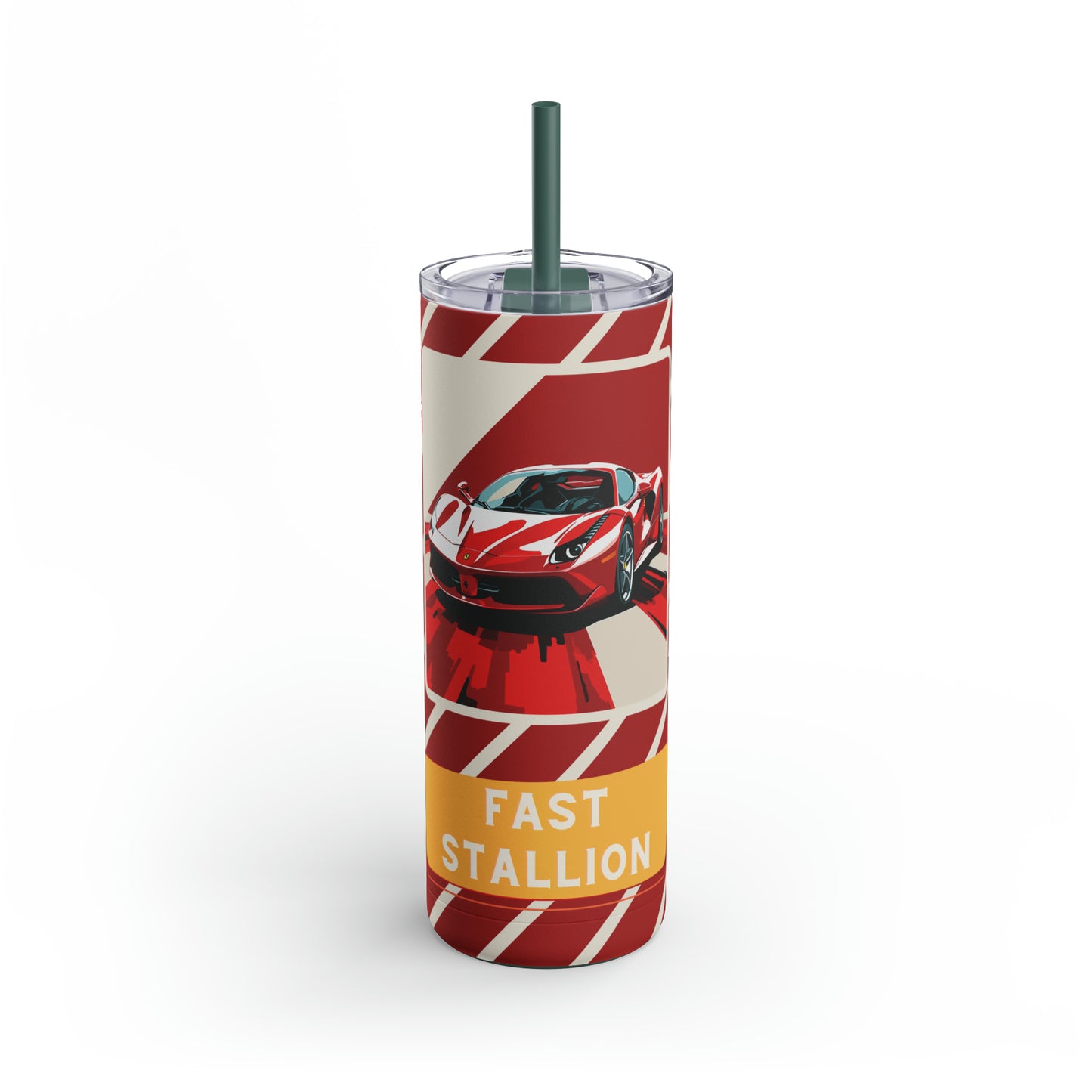 Supercar 2-Skinny Matte Tumbler, 20oz