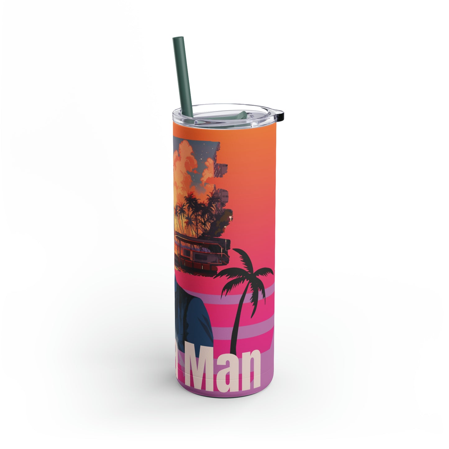 Florida Man-Skinny Matte Tumbler, 20oz