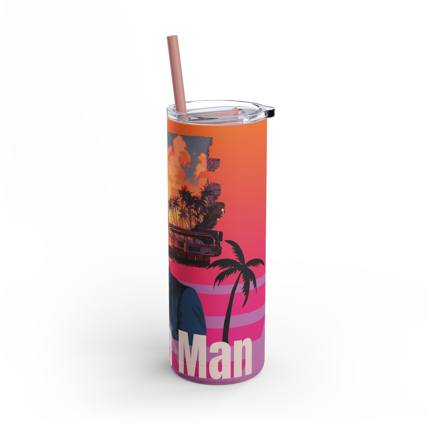 Florida Man-Skinny Matte Tumbler, 20oz