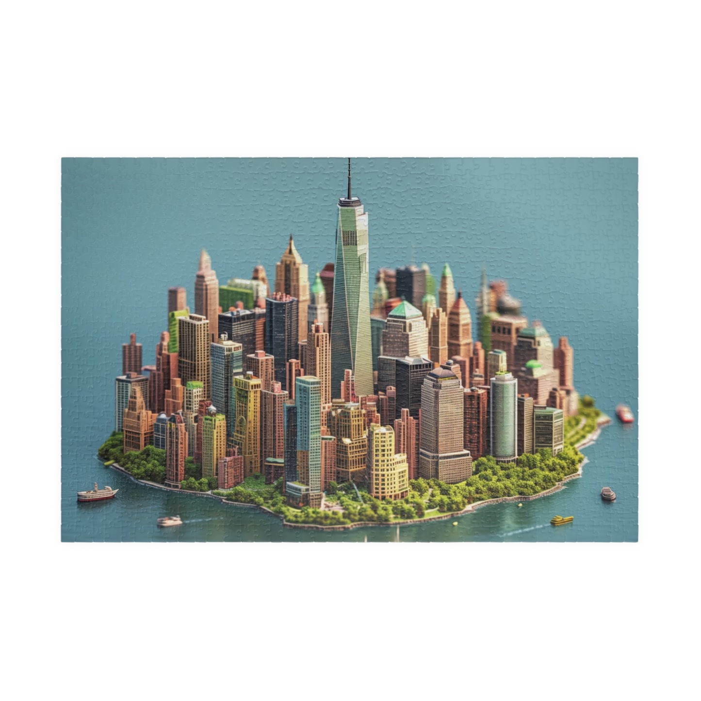 New York Island City 1014 Pieces Jigsaw Puzzle