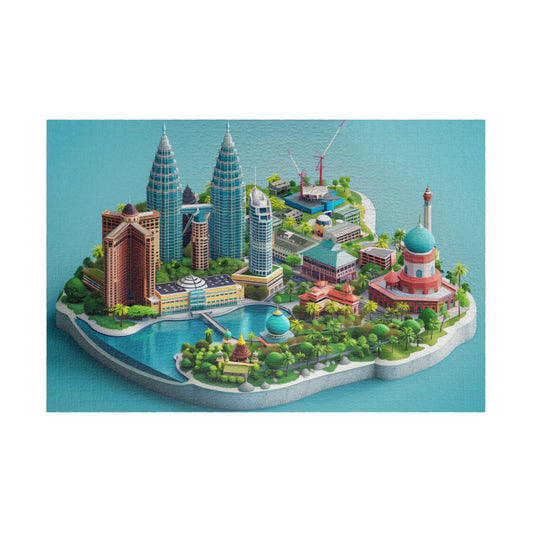 Kuala Lumpur Island City 1014 Pieces Jigsaw Puzzle