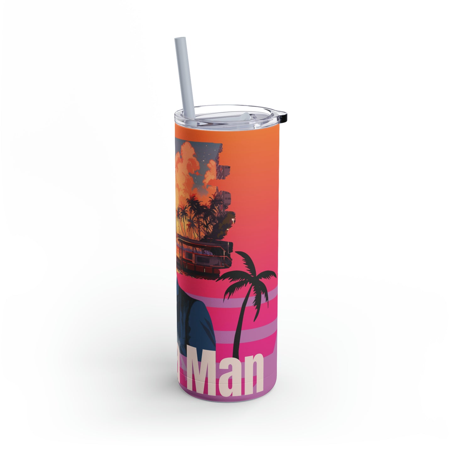 Florida Man-Skinny Matte Tumbler, 20oz