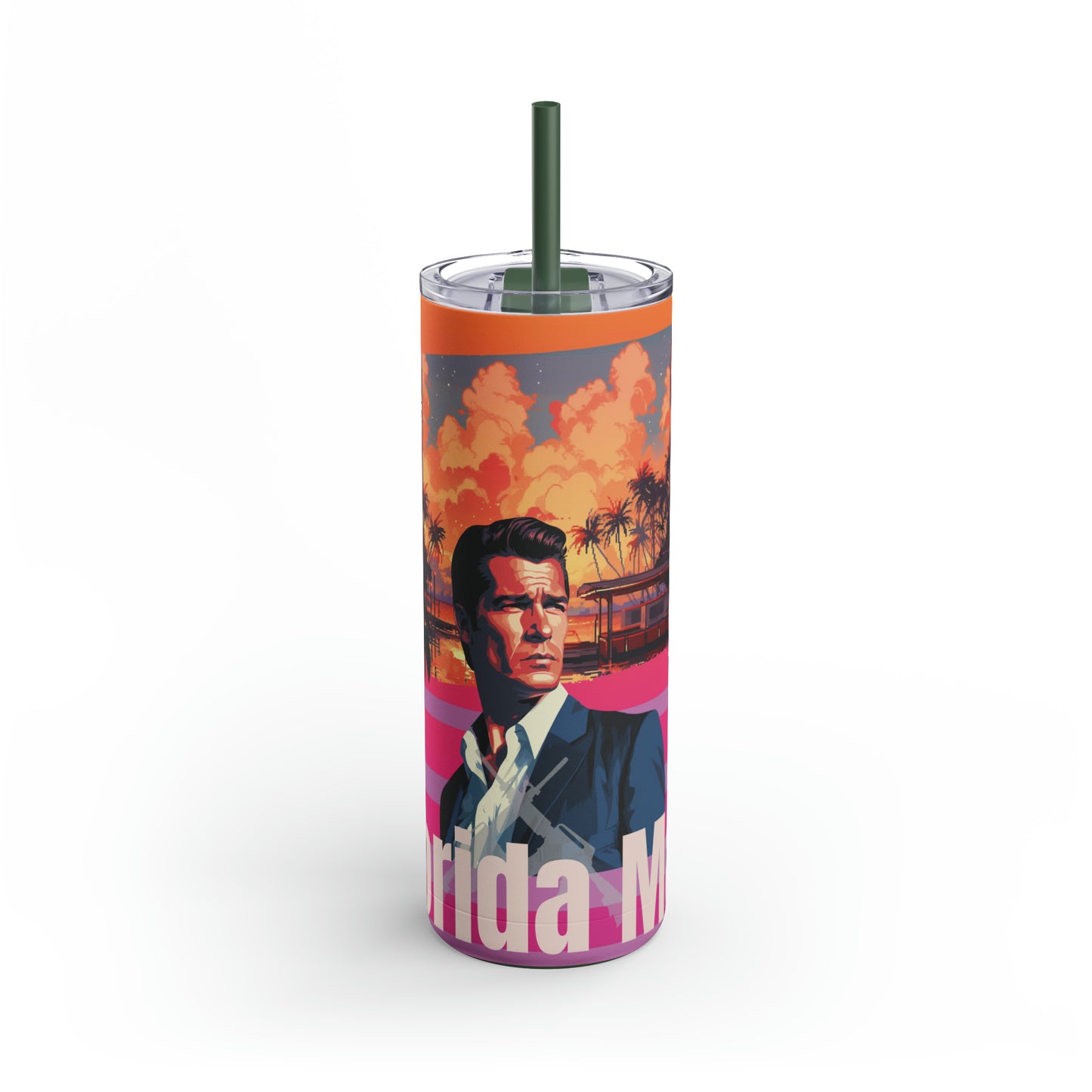 Florida Man-Skinny Matte Tumbler, 20oz