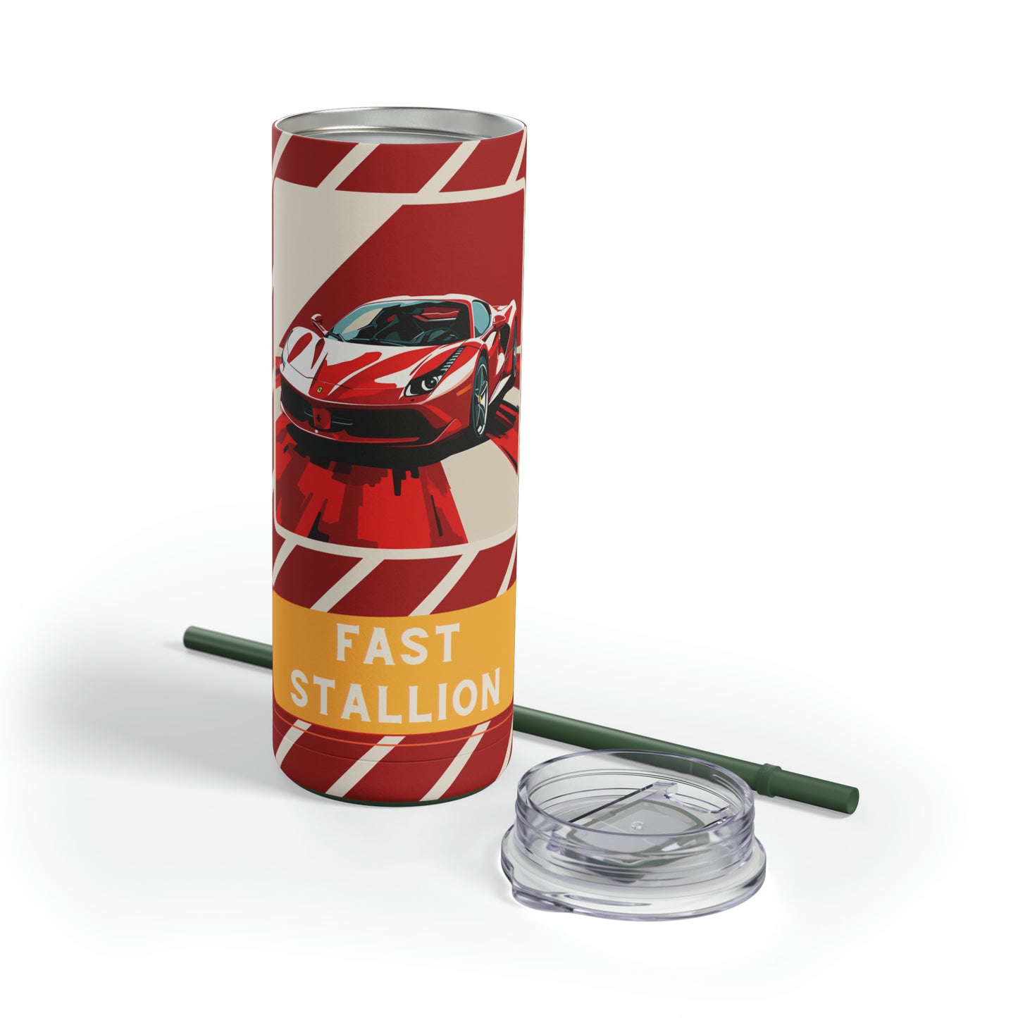 Supercar 2-Skinny Matte Tumbler, 20oz