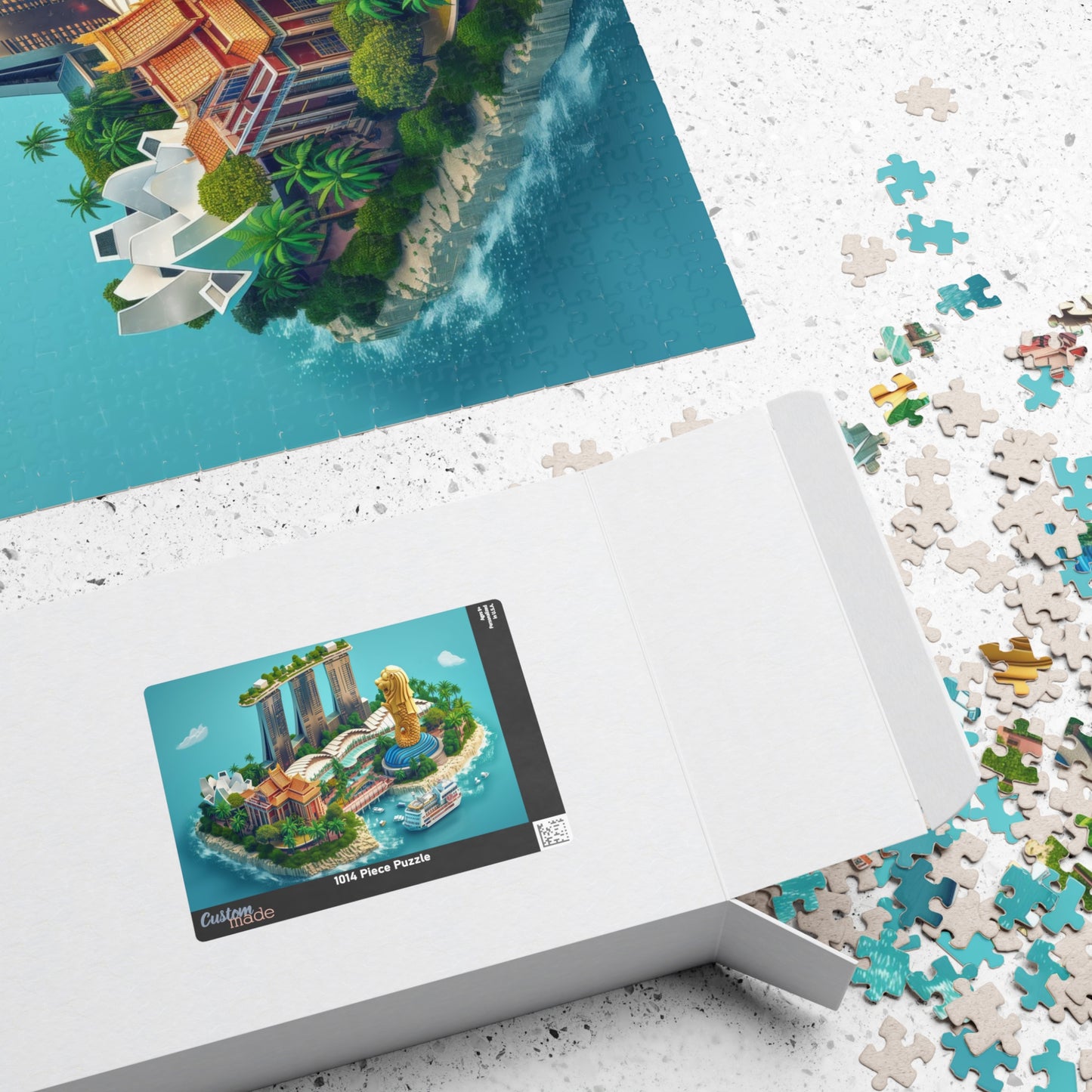 Singapore Island City 1014 Pieces Jigsaw Puzzle