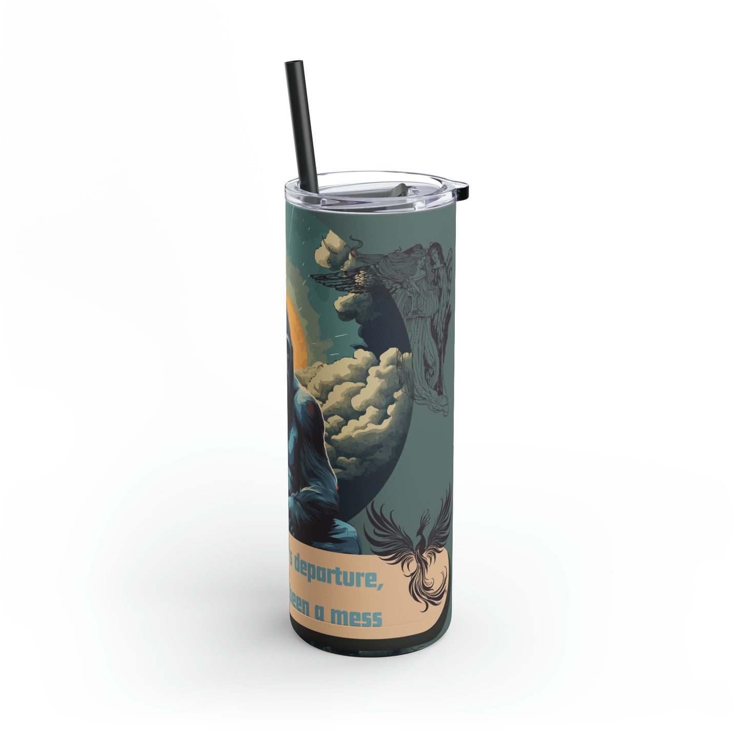 Harambe Legacy-Skinny Matte Tumbler, 20oz