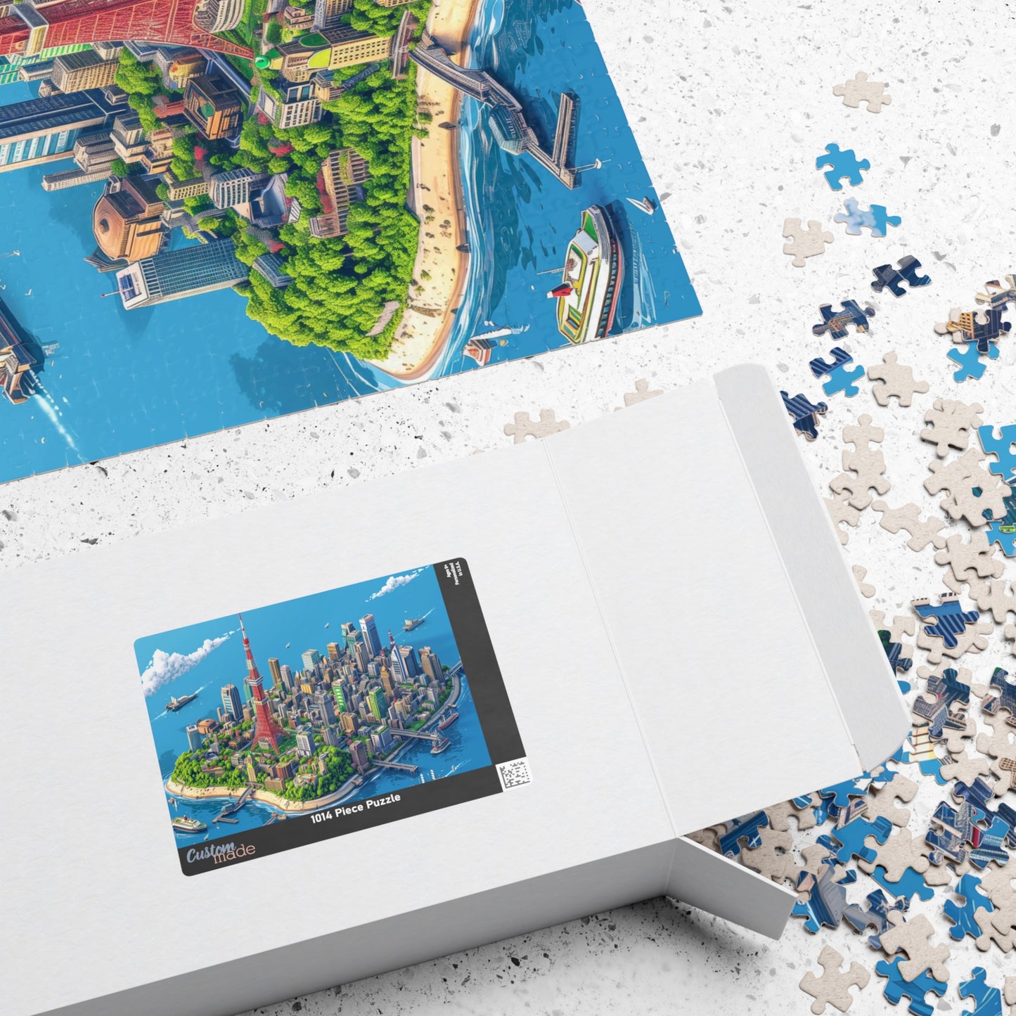 Tokyo Island City 1014 Pieces Jigsaw Puzzle