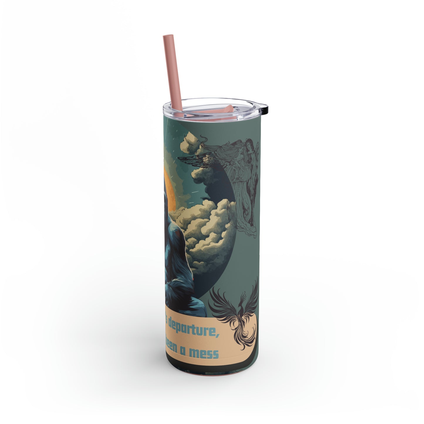 Harambe Legacy-Skinny Matte Tumbler, 20oz