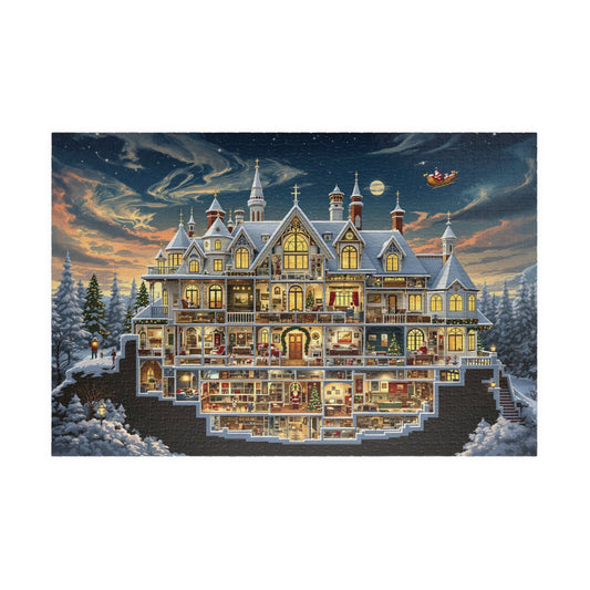 Christmas House 2 1014 pieces Jigsaw Puzzle