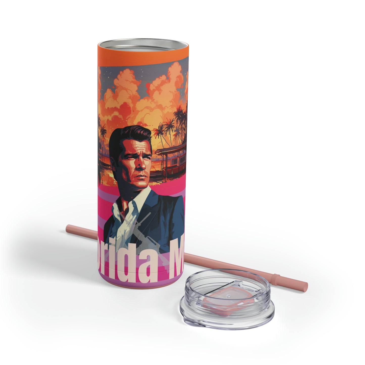 Florida Man-Skinny Matte Tumbler, 20oz