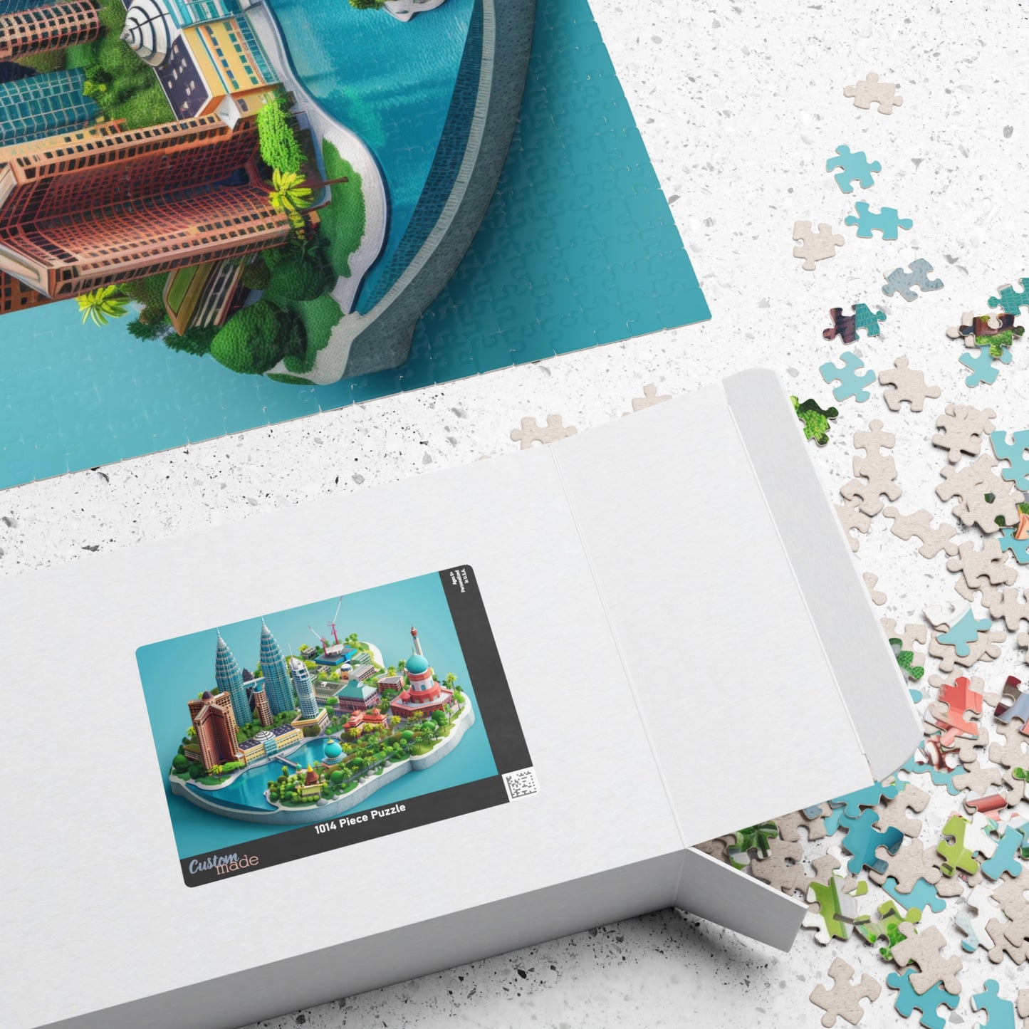 Kuala Lumpur Island City 1014 Pieces Jigsaw Puzzle