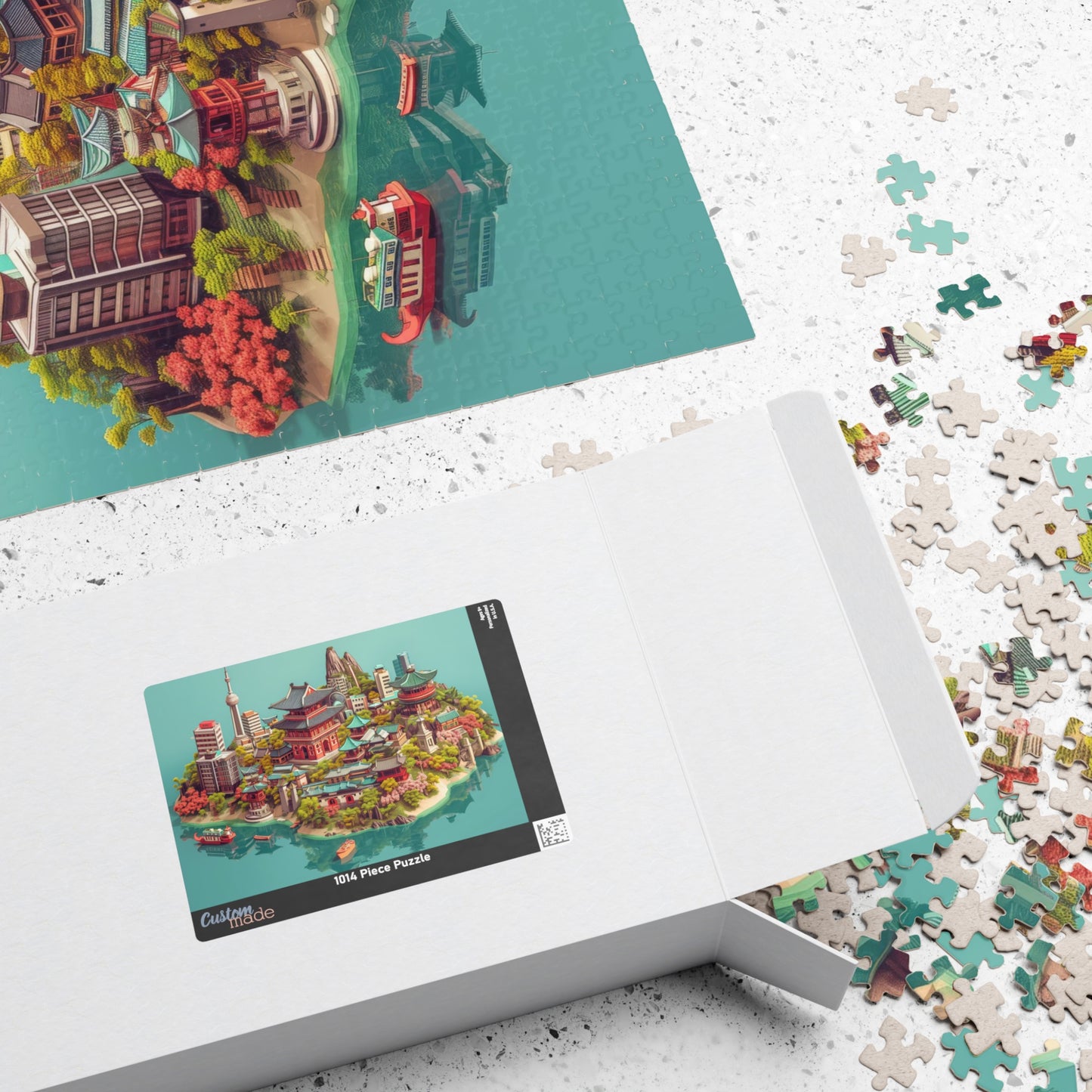 Seoul Island City 1014 Pieces Jigsaw Puzzle