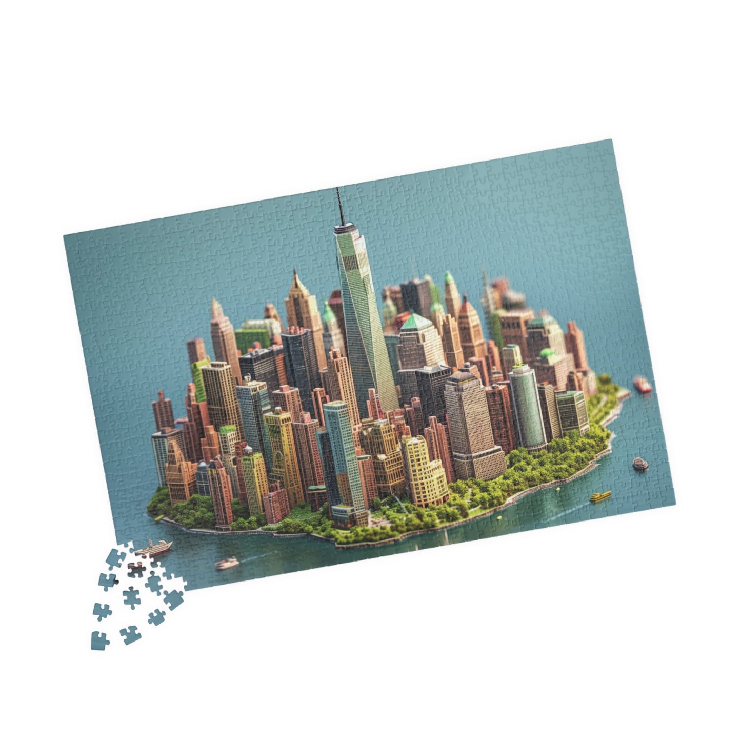 New York Island City 1014 Pieces Jigsaw Puzzle