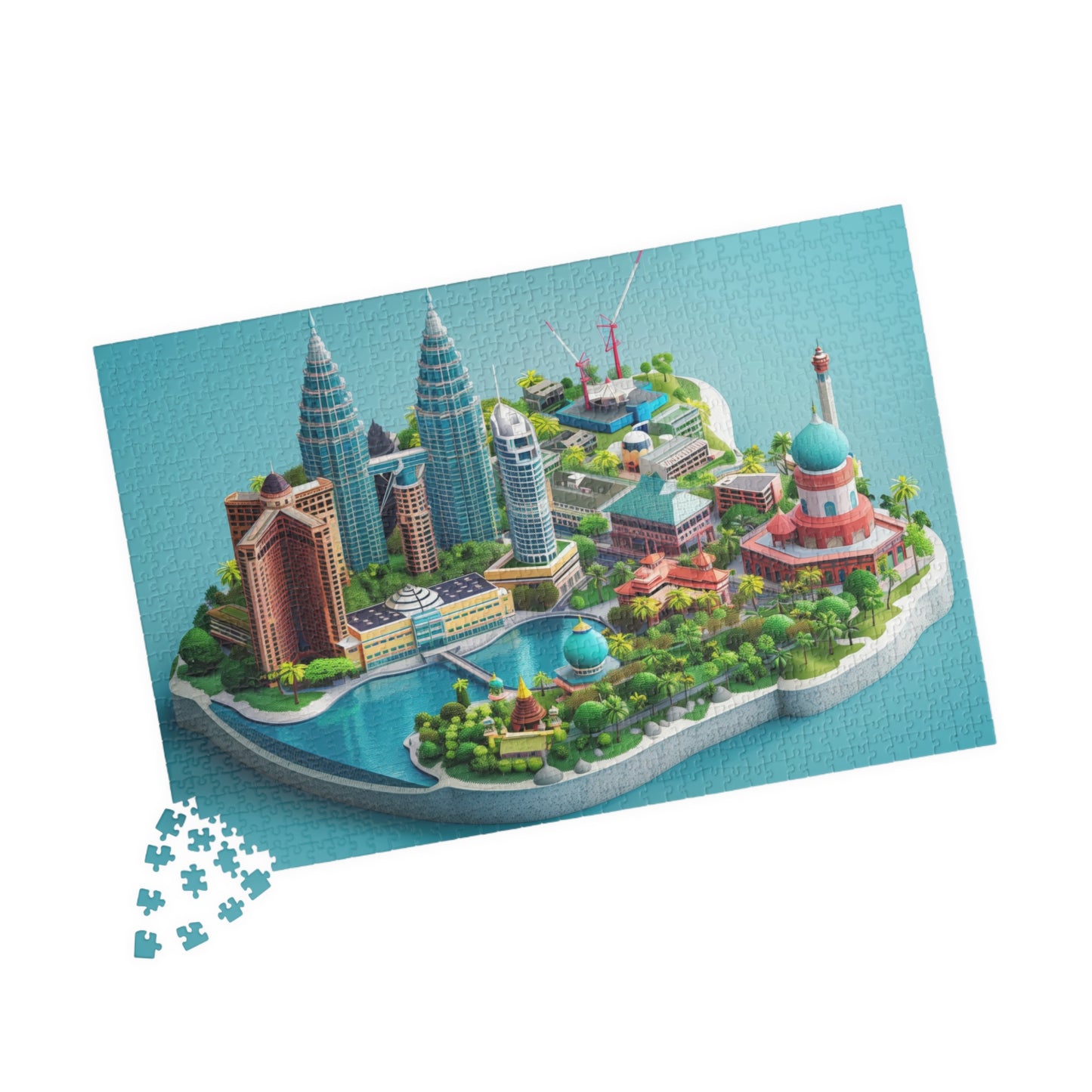 Kuala Lumpur Island City 1014 Pieces Jigsaw Puzzle