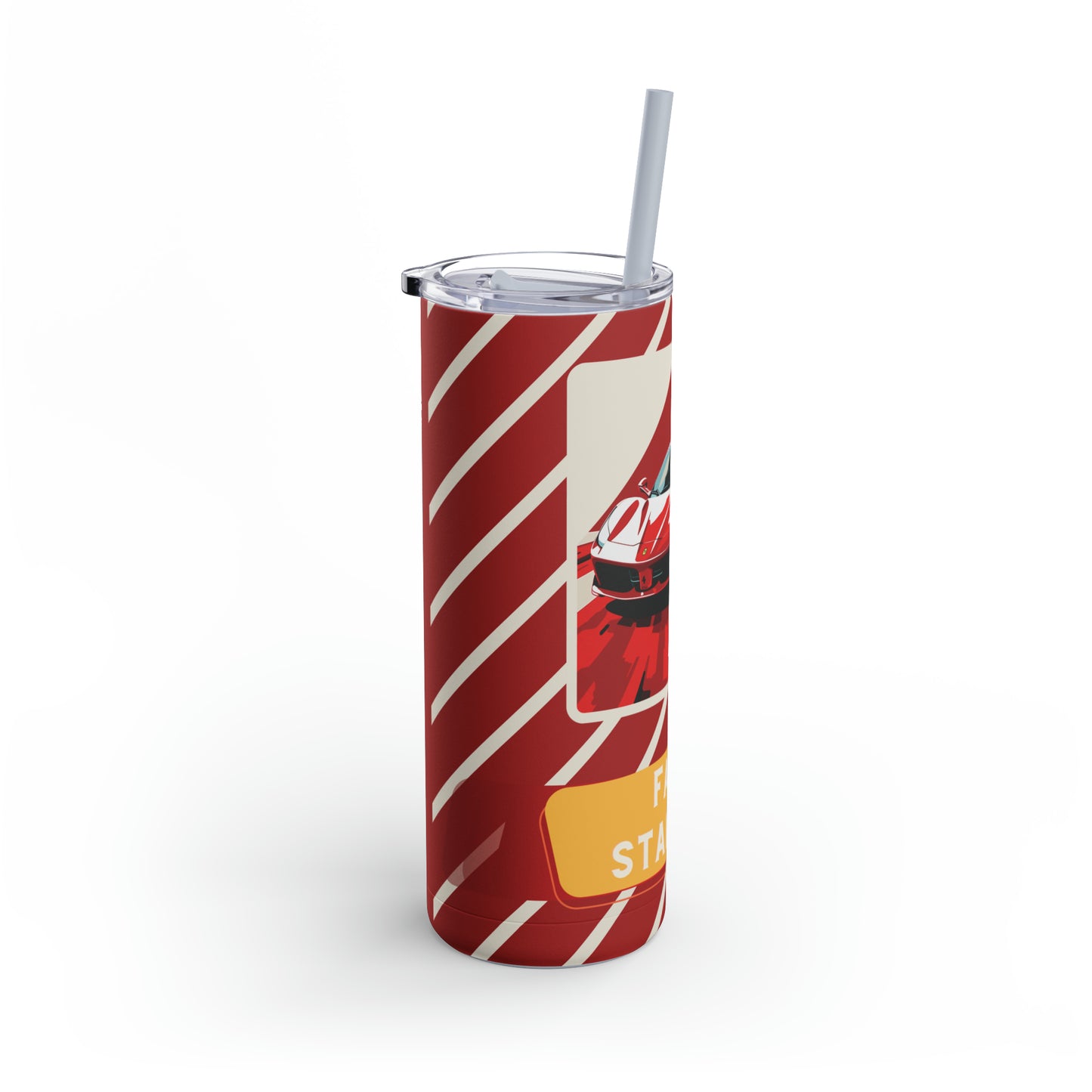 Supercar 2-Skinny Matte Tumbler, 20oz