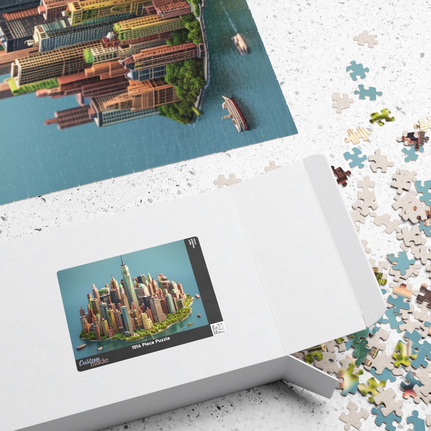 New York Island City 1014 Pieces Jigsaw Puzzle