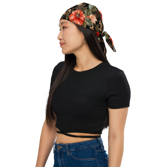 Bandana In Classy Floral Pattern