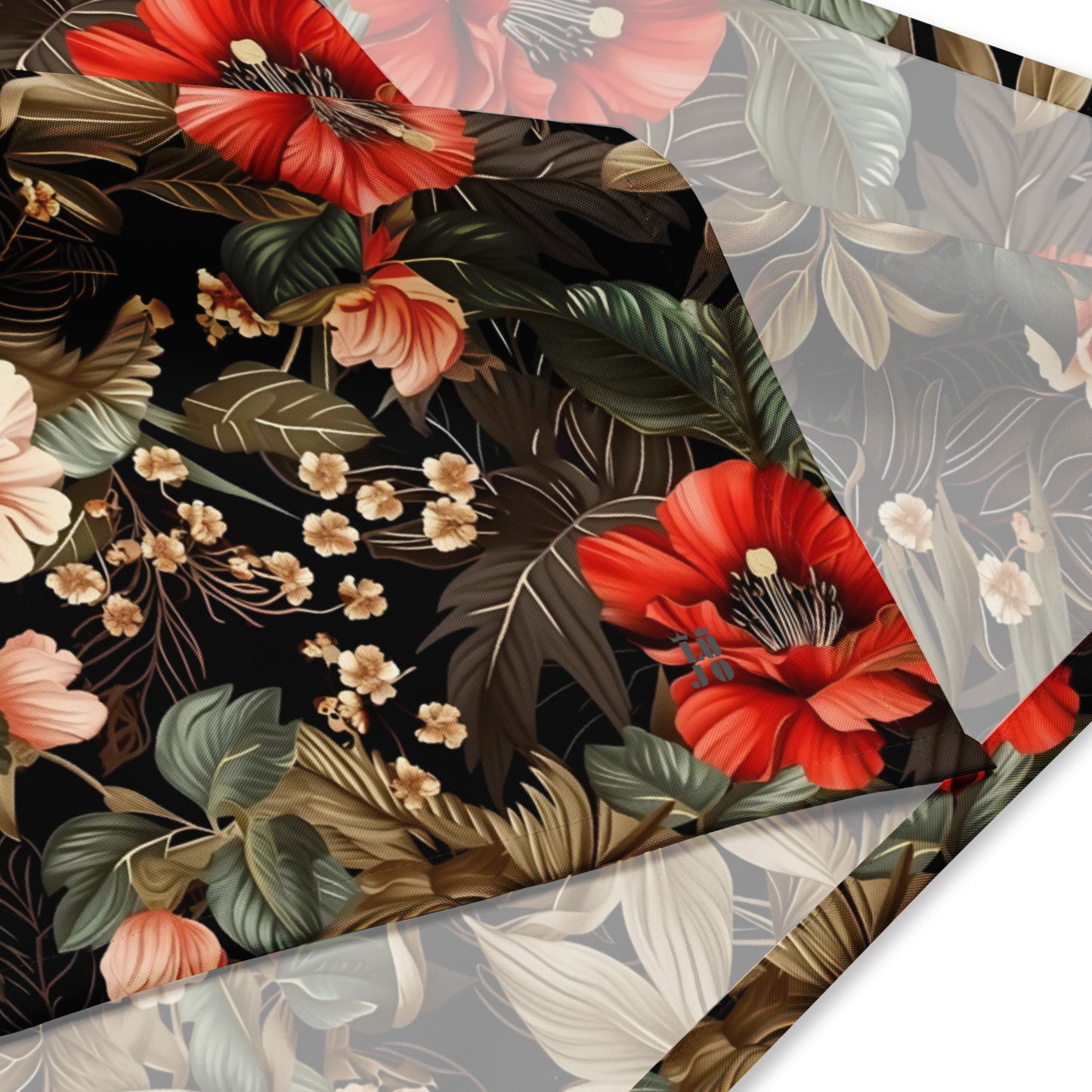 Bandana In Classy Floral Pattern