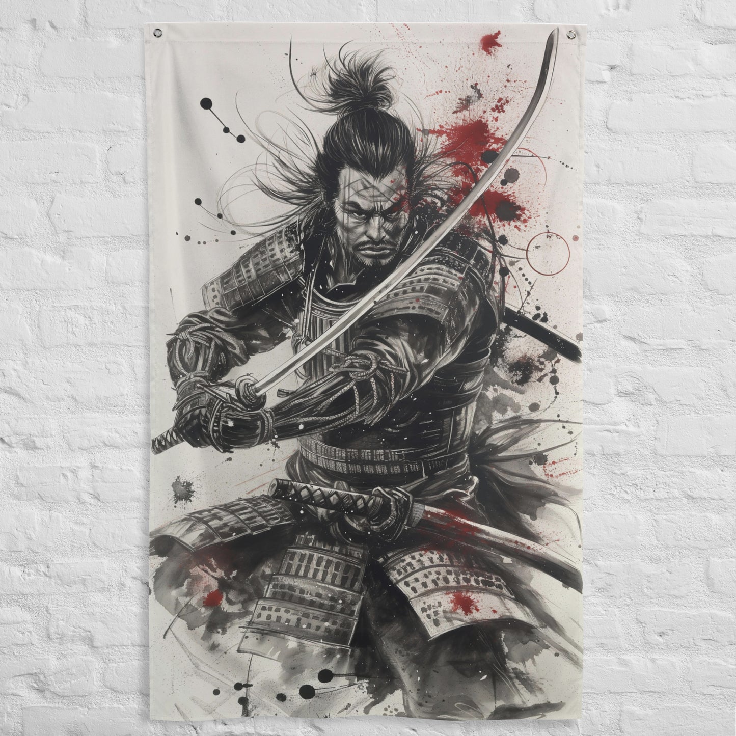 VibeDeco Banner-Samurai