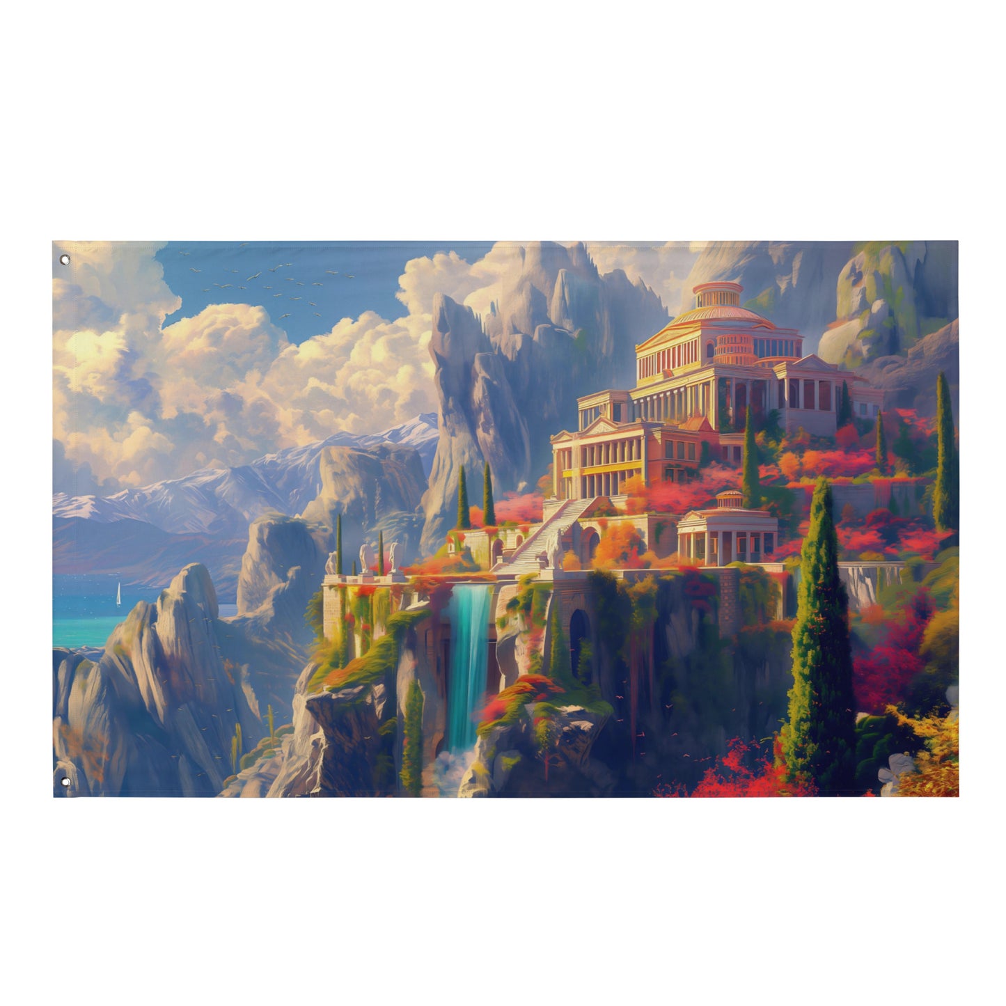 VibeDeco Banner- Mount Olympus