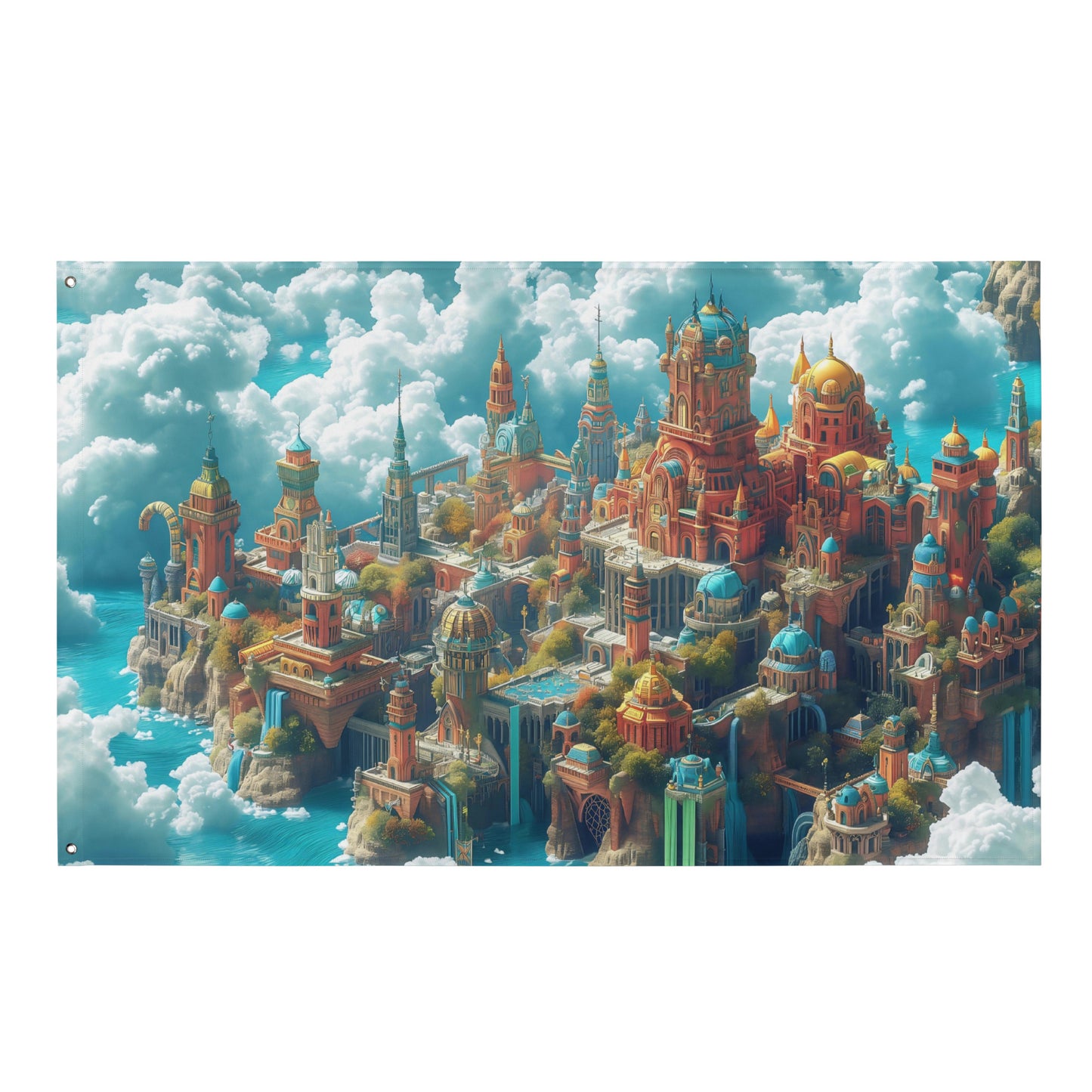 VibeDeco Banner- Asgard Mini City