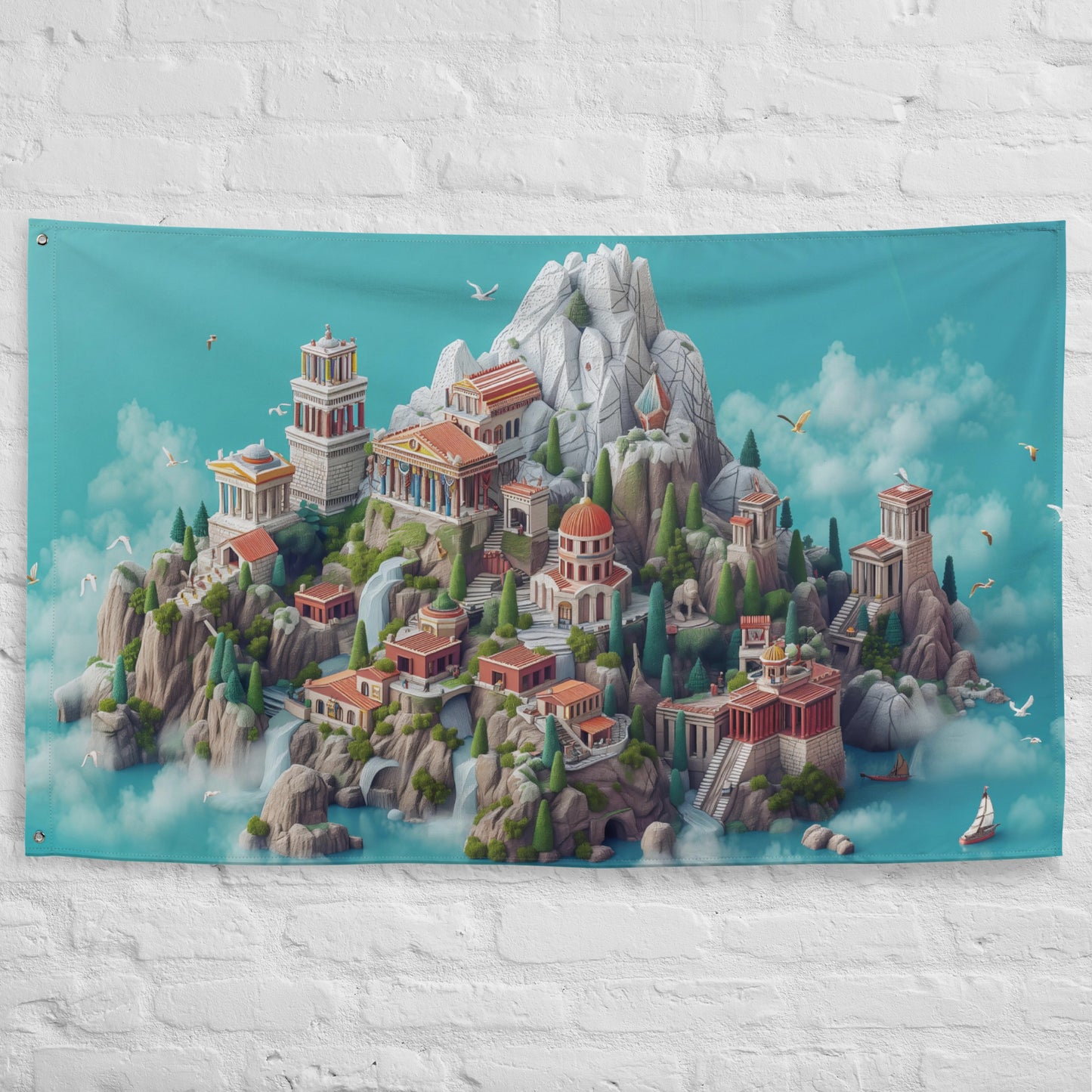 VibeDeco Banner- Mount Olympus Mini City