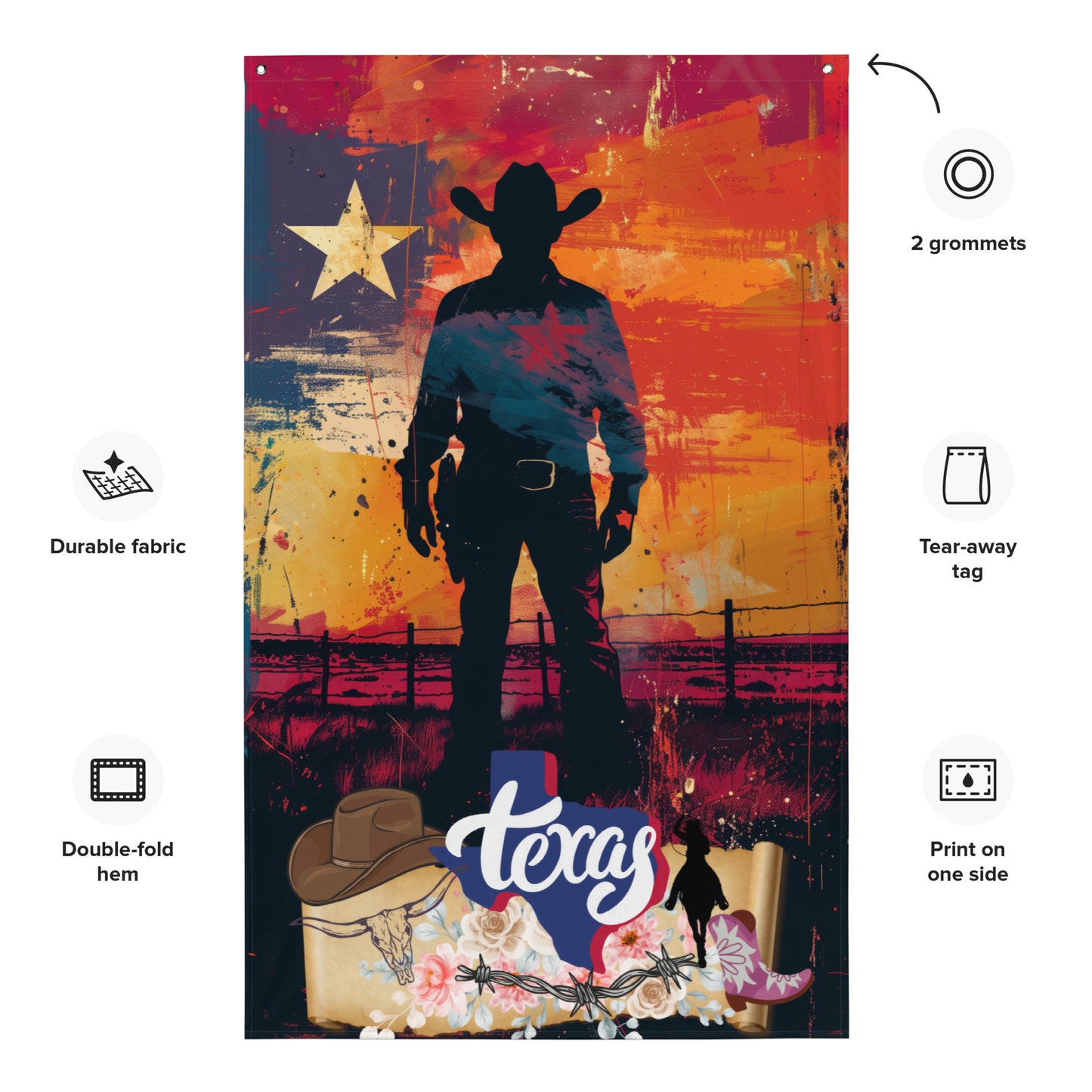 VibeDeco Banner-Texas