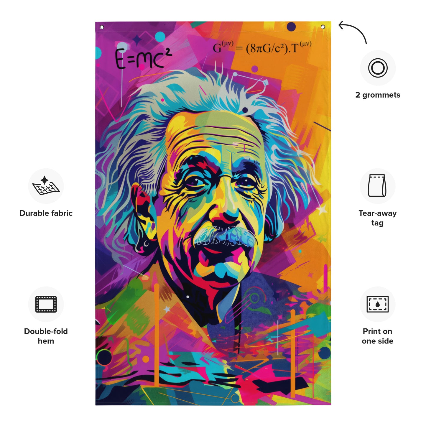 VibeDeco Banner-Albert Einstein