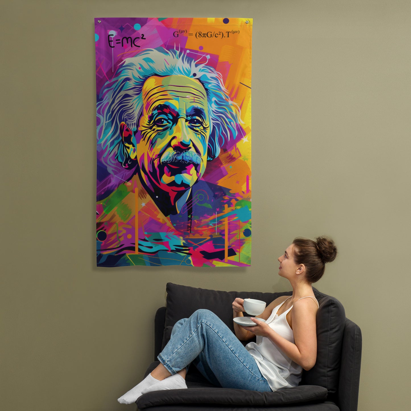 VibeDeco Banner-Albert Einstein