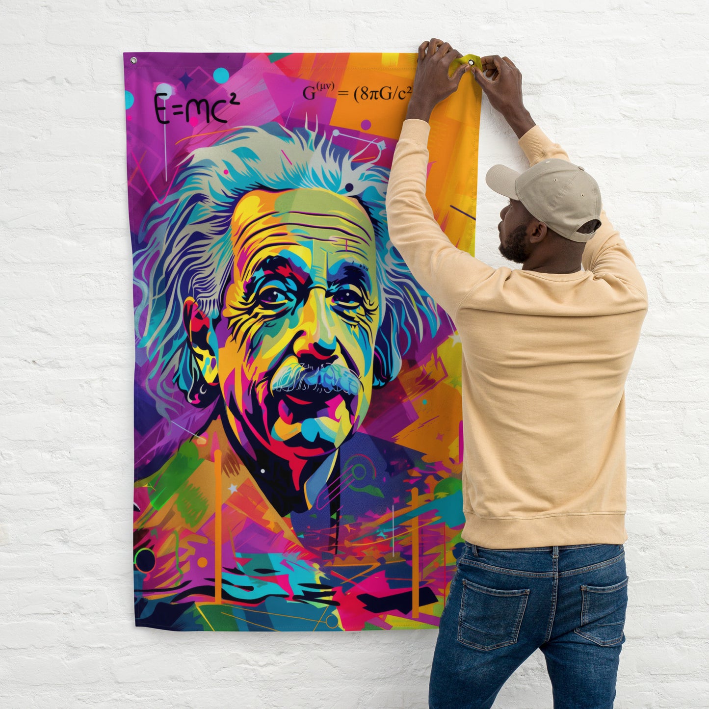 VibeDeco Banner-Albert Einstein