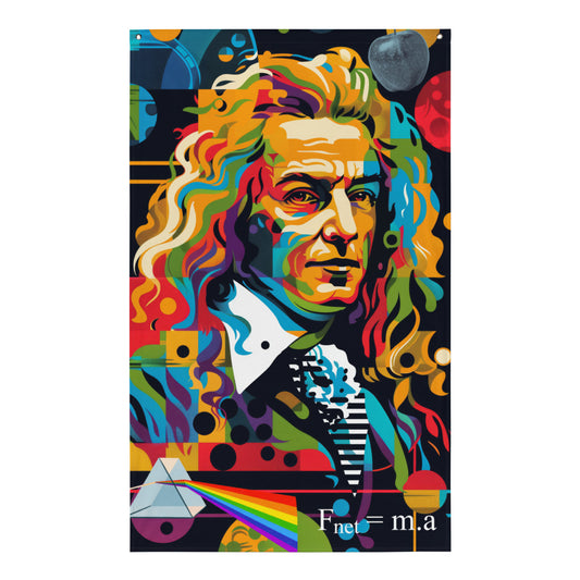 VibeDeco Banner-Sir Isaac Newton