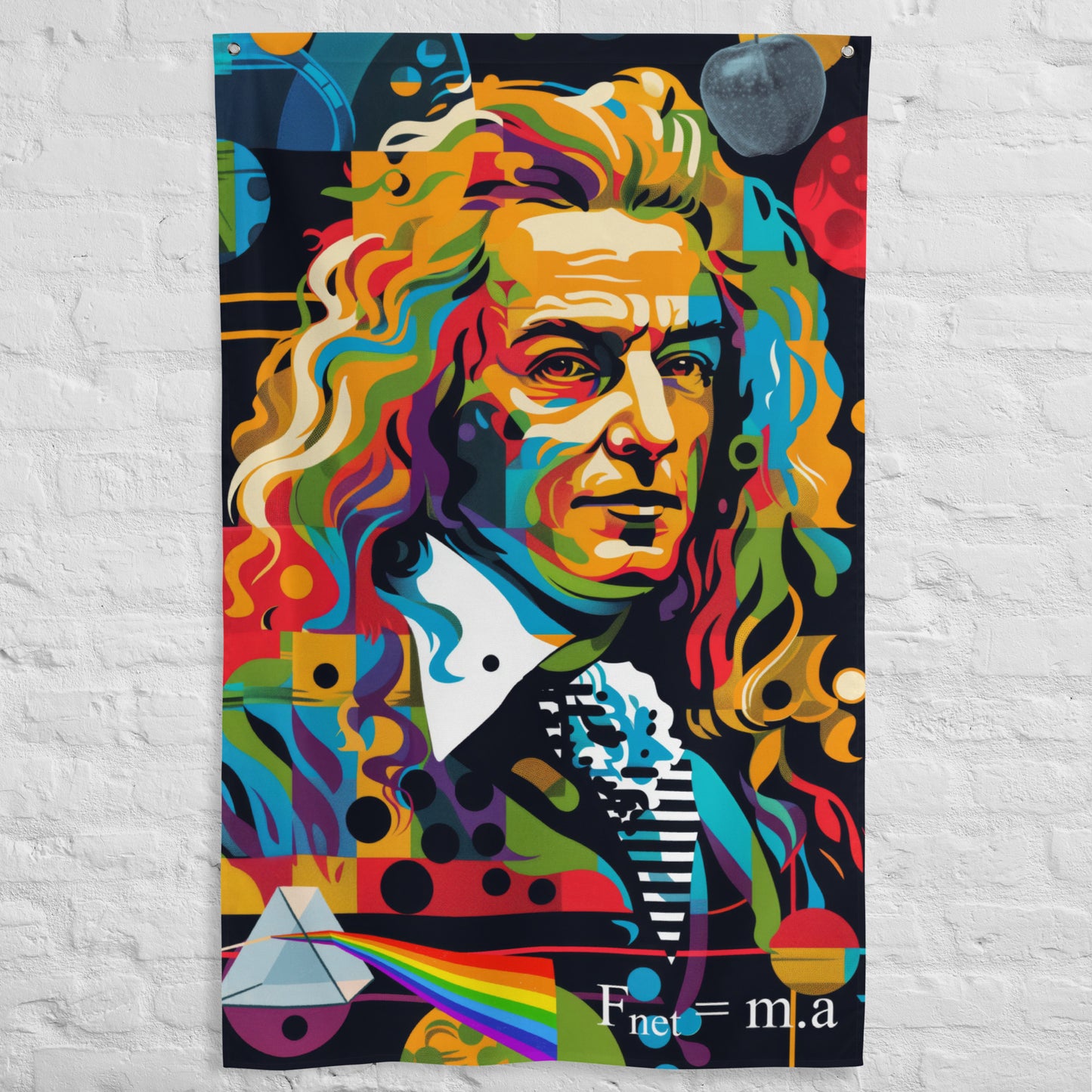 VibeDeco Banner-Sir Isaac Newton