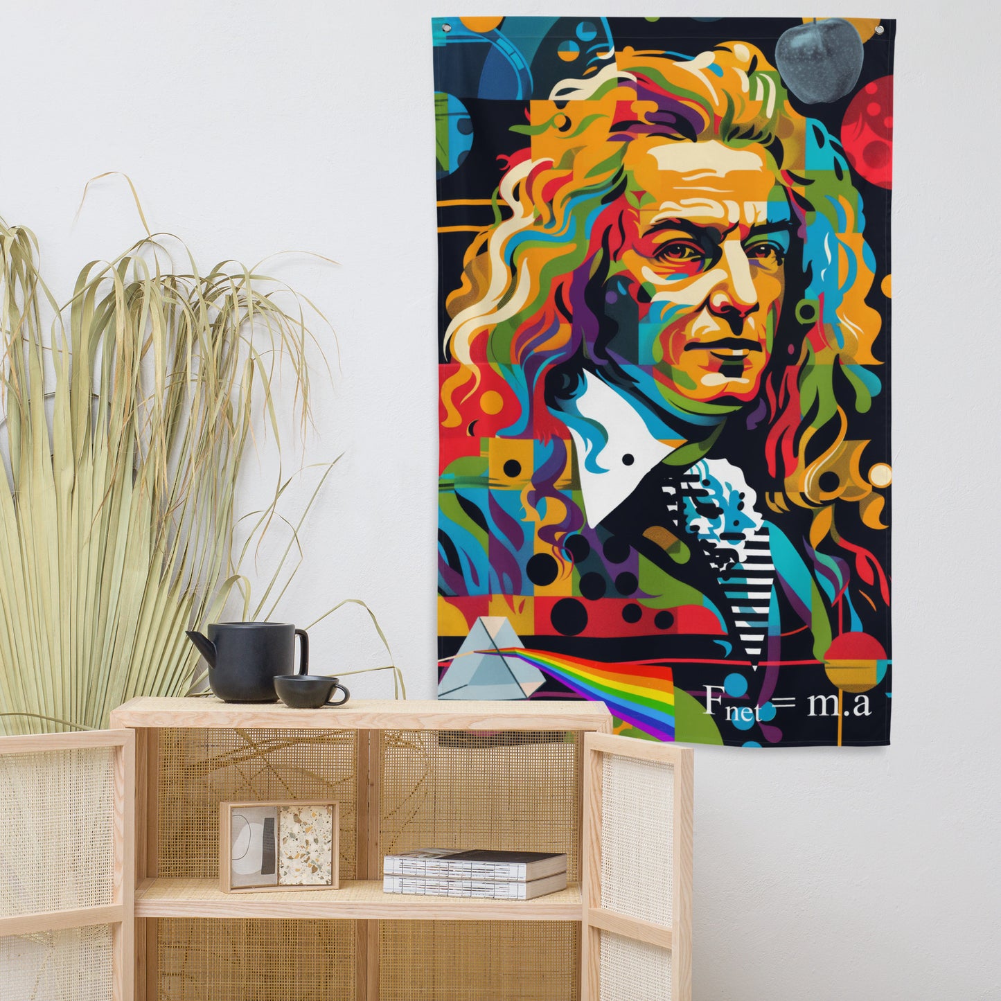 VibeDeco Banner-Sir Isaac Newton