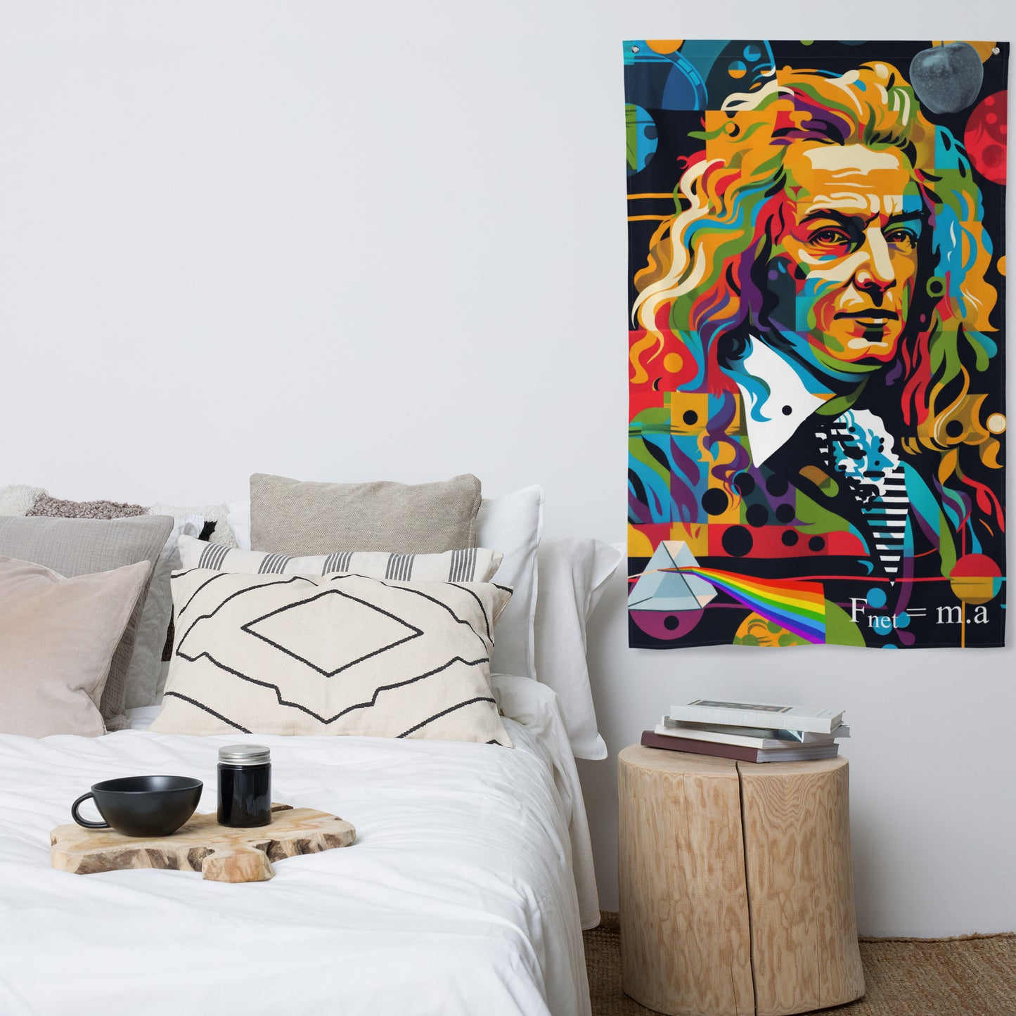 VibeDeco Banner-Sir Isaac Newton