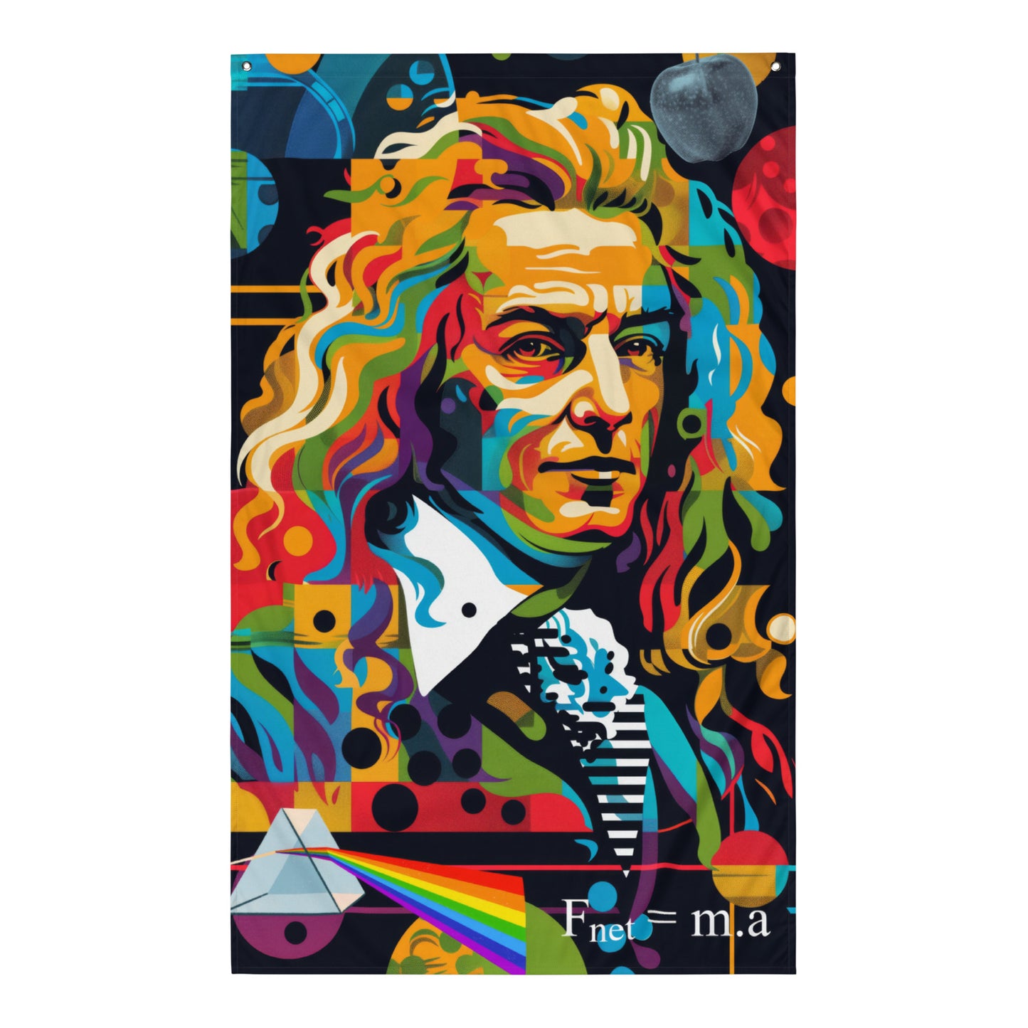 VibeDeco Banner-Sir Isaac Newton