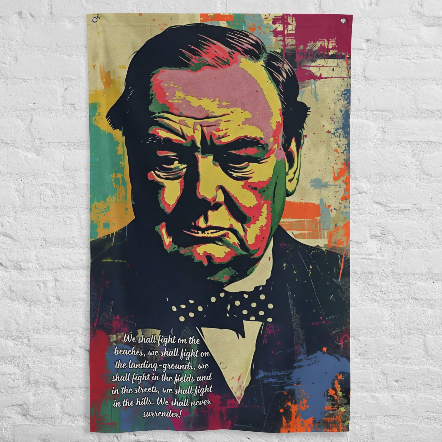 VibeDeco Banner-Sir Winston Churchill