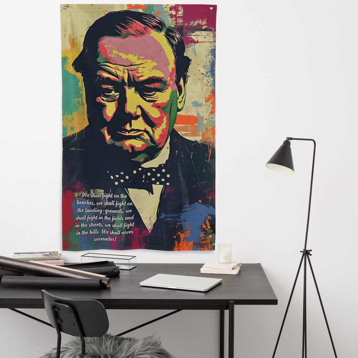 VibeDeco Banner-Sir Winston Churchill