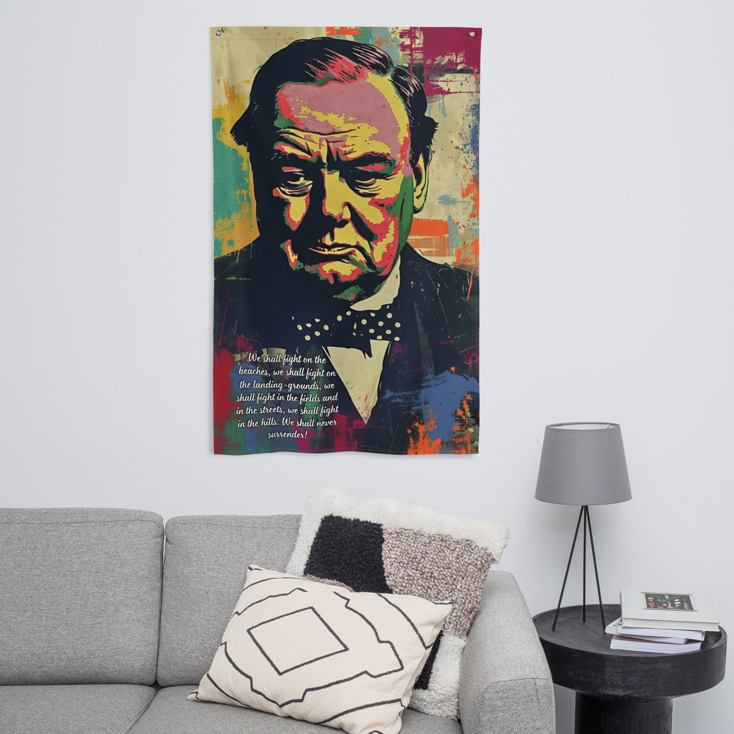 VibeDeco Banner-Sir Winston Churchill