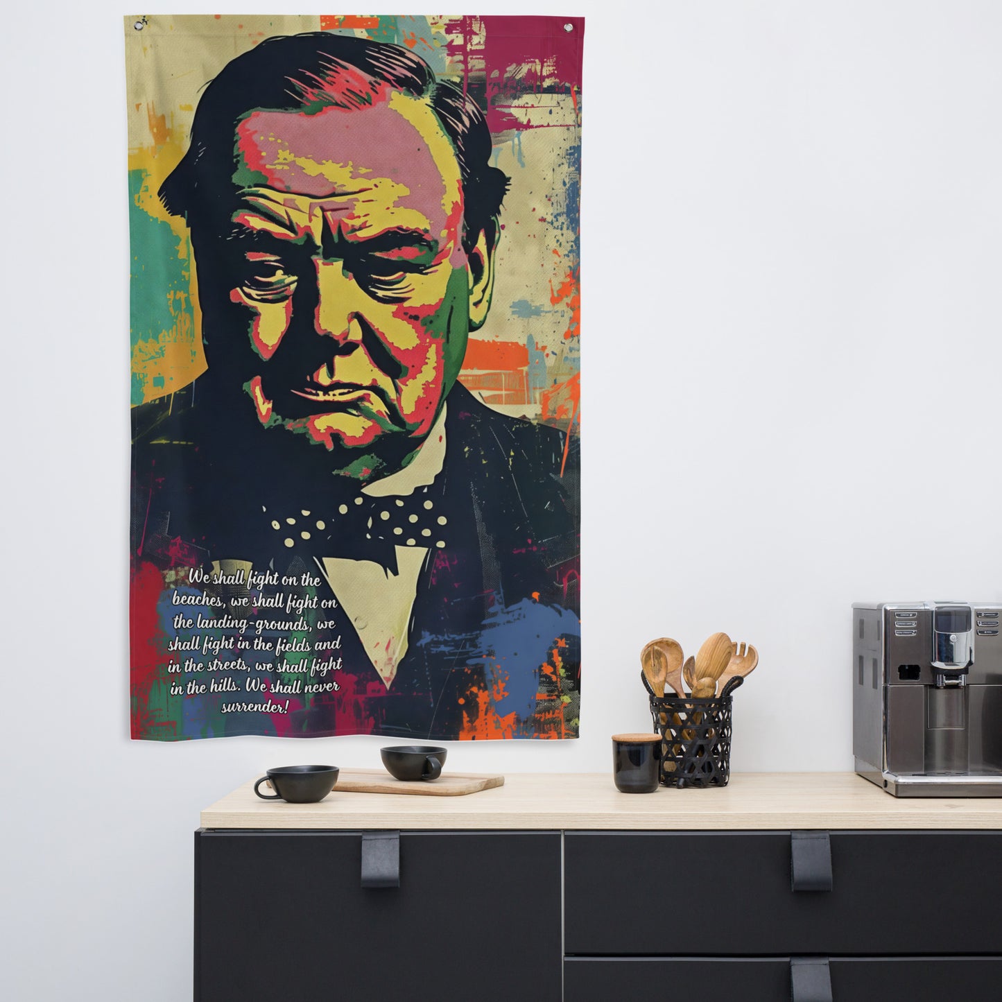 VibeDeco Banner-Sir Winston Churchill