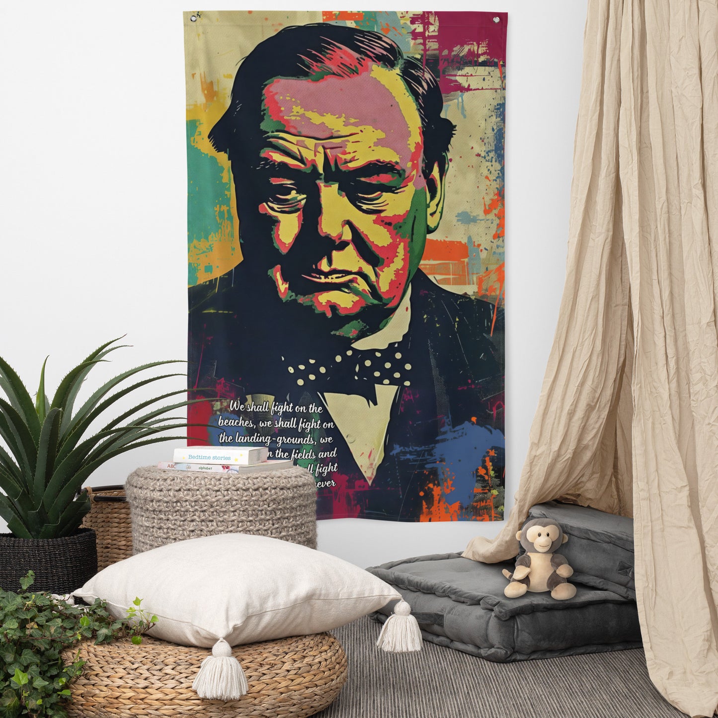 VibeDeco Banner-Sir Winston Churchill