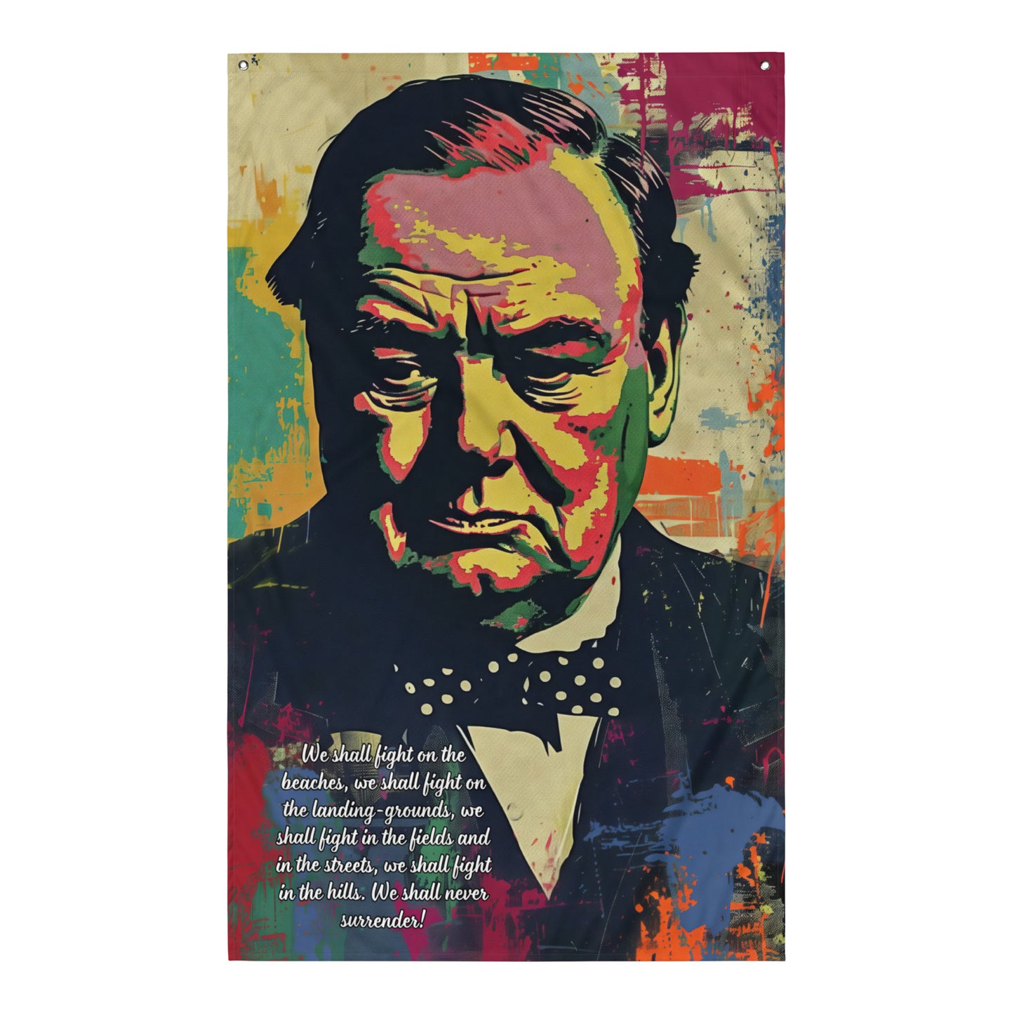 VibeDeco Banner-Sir Winston Churchill