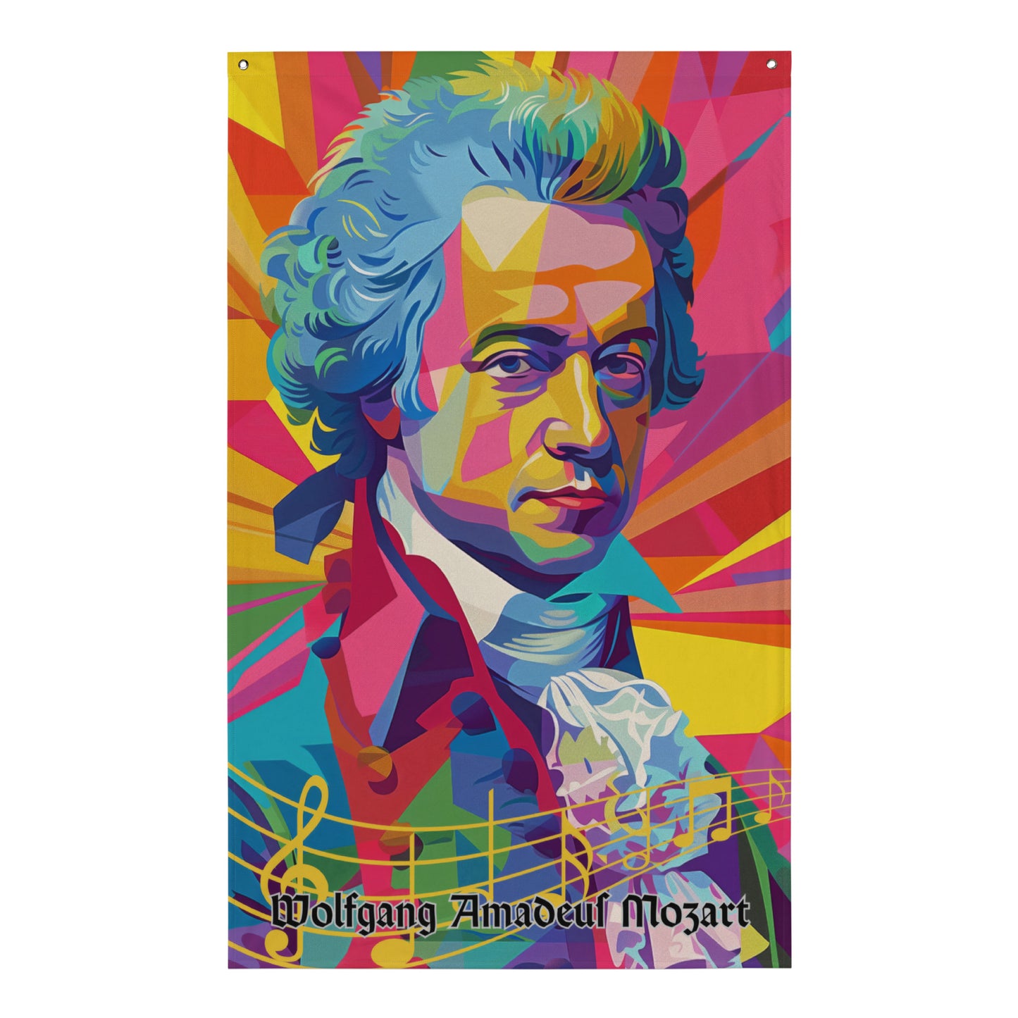 VibeDeco Banner-Wolfgang Amadeus Mozart