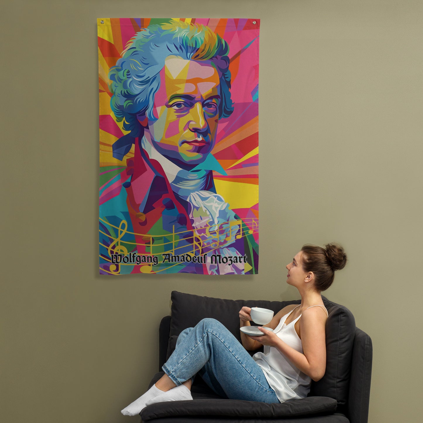 VibeDeco Banner-Wolfgang Amadeus Mozart