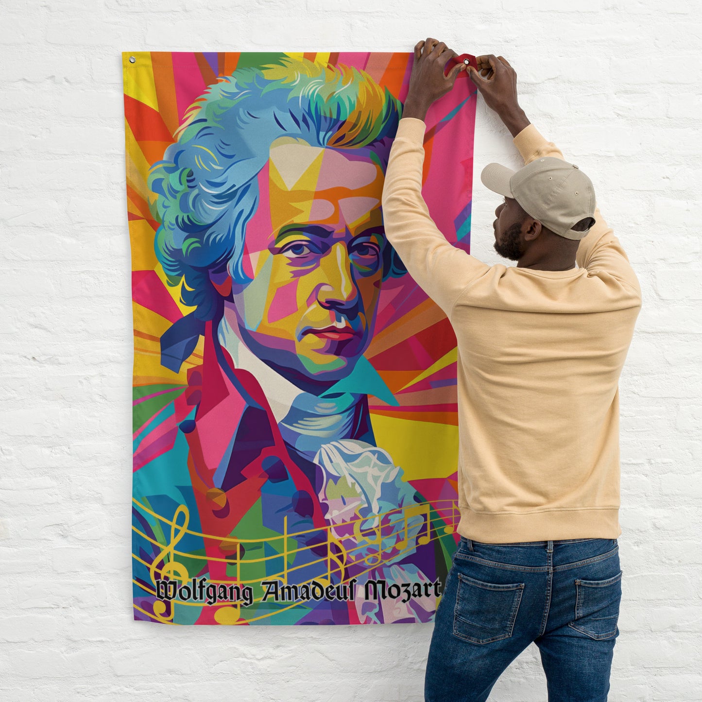 VibeDeco Banner-Wolfgang Amadeus Mozart