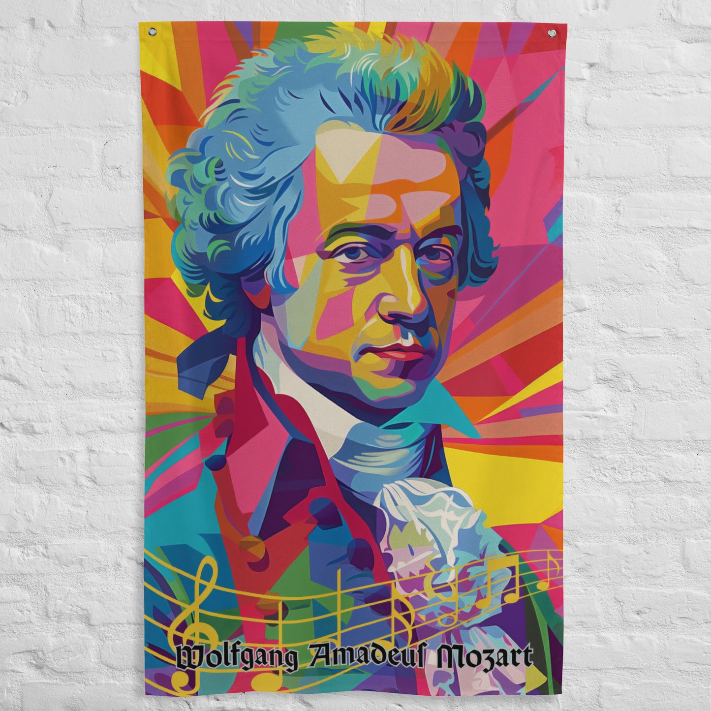 VibeDeco Banner-Wolfgang Amadeus Mozart