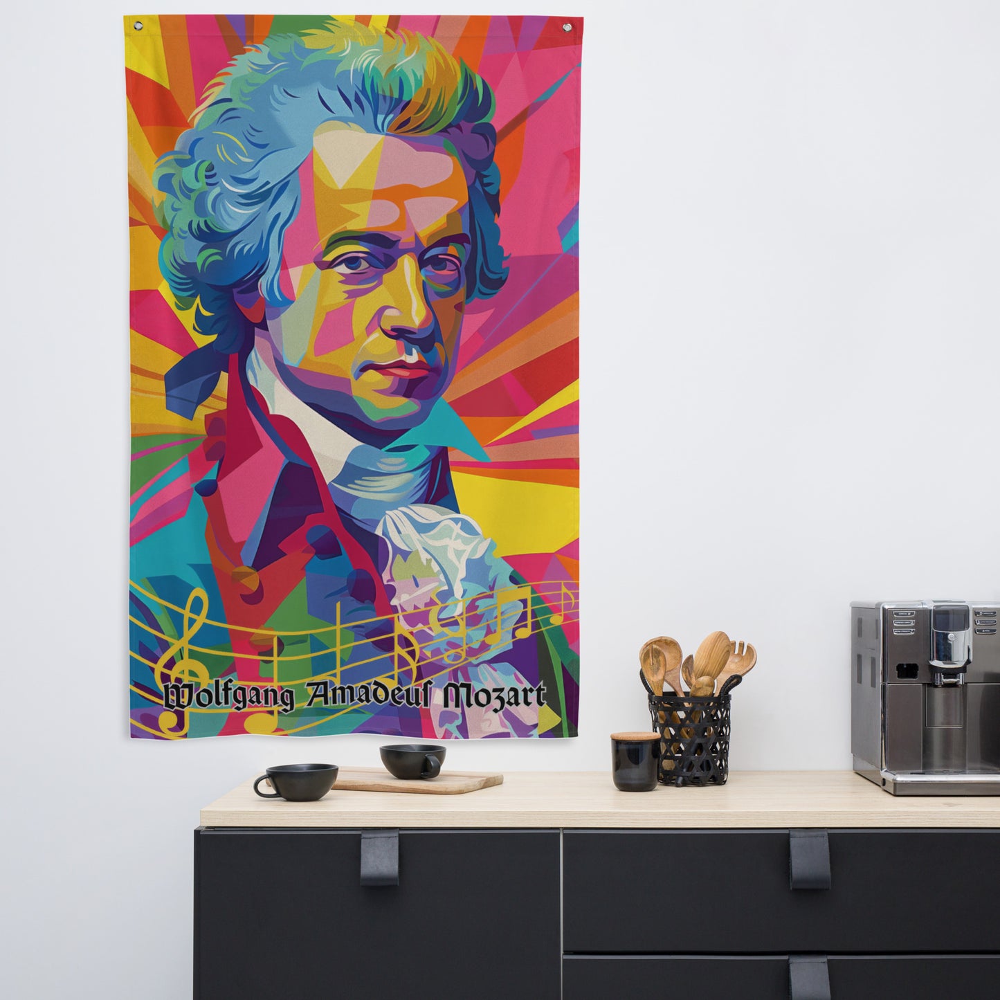 VibeDeco Banner-Wolfgang Amadeus Mozart