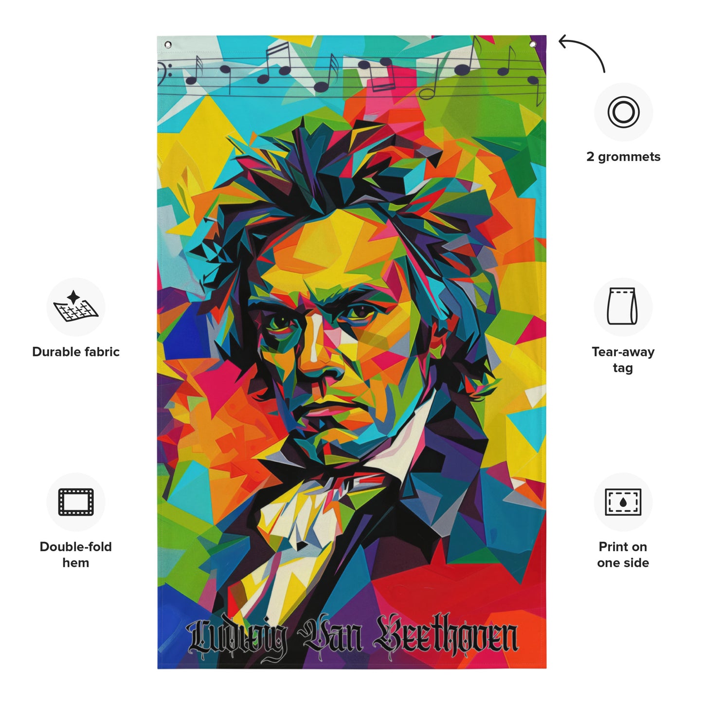 VibeDeco Banner-Ludwig van Beethoven