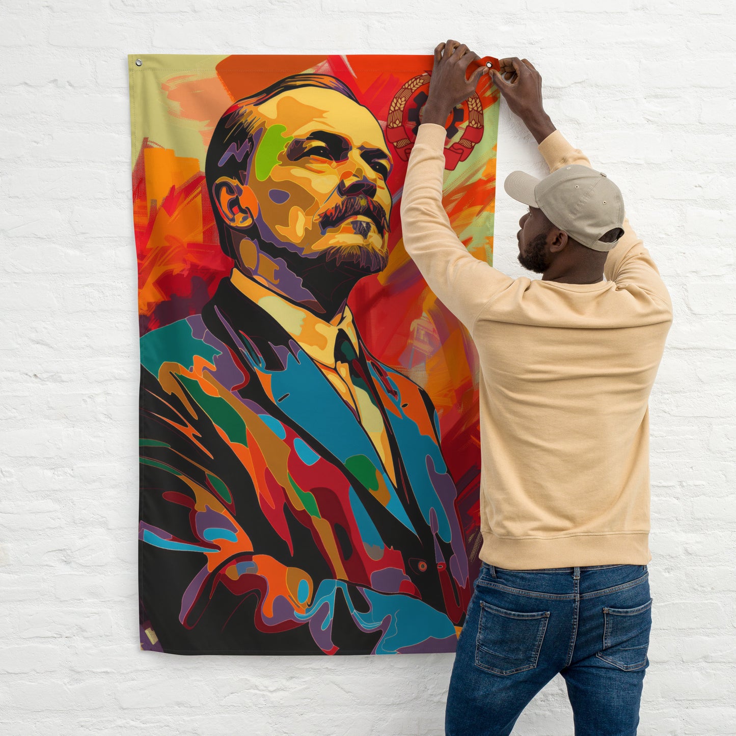 VibeDeco Banner-Vladimir Lenin