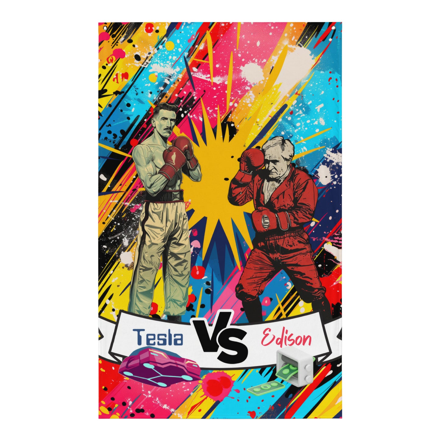 VibeDeco Banner-Tesla Vs Edison