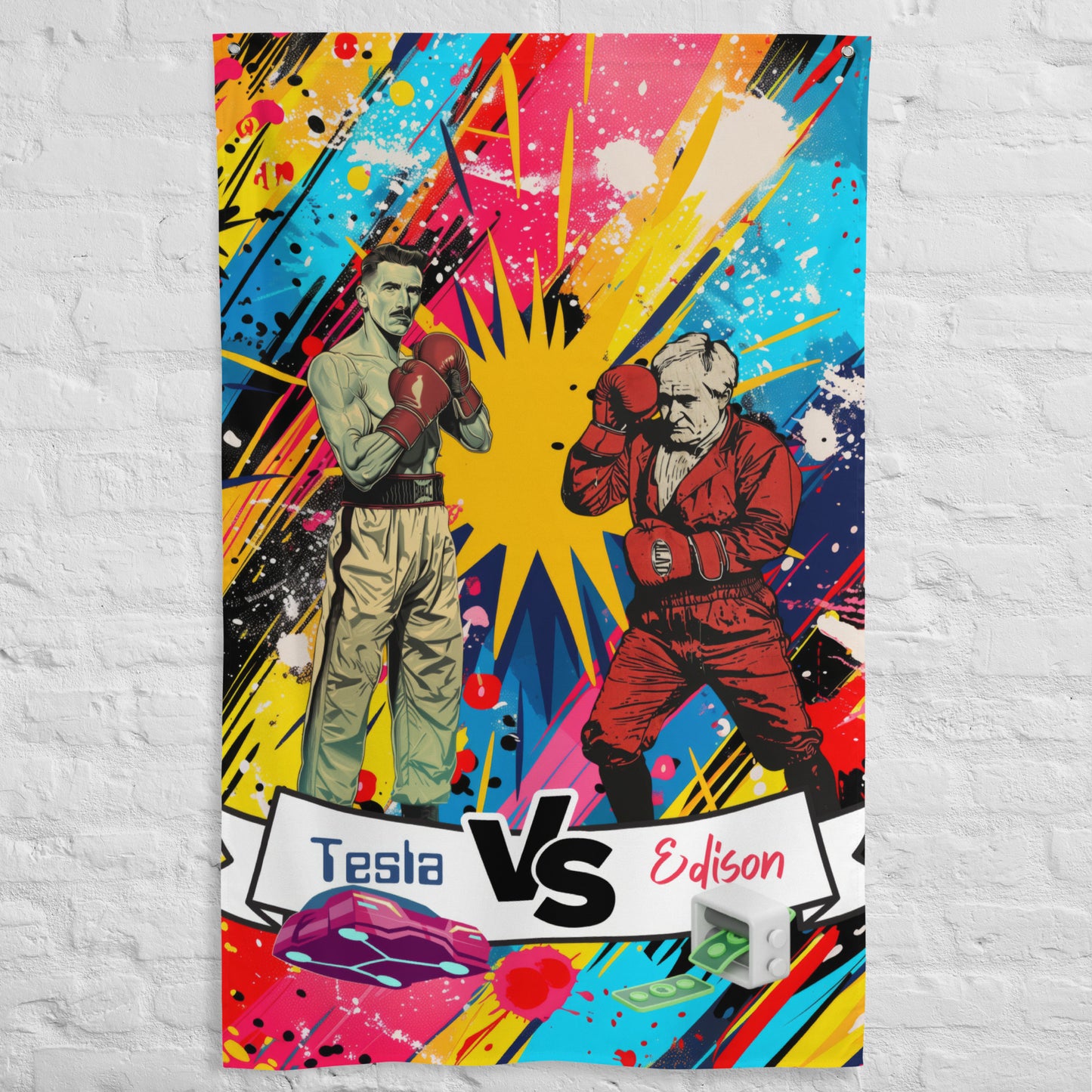 VibeDeco Banner-Tesla Vs Edison